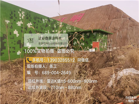 抚顺星空迷彩墙施工队