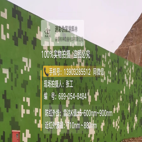 抚顺专业承接园区围墙迷彩喷涂、